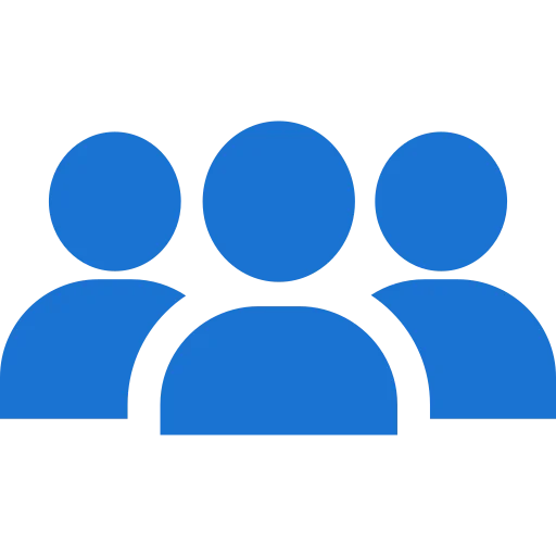 Audience icon representing target audience engagement